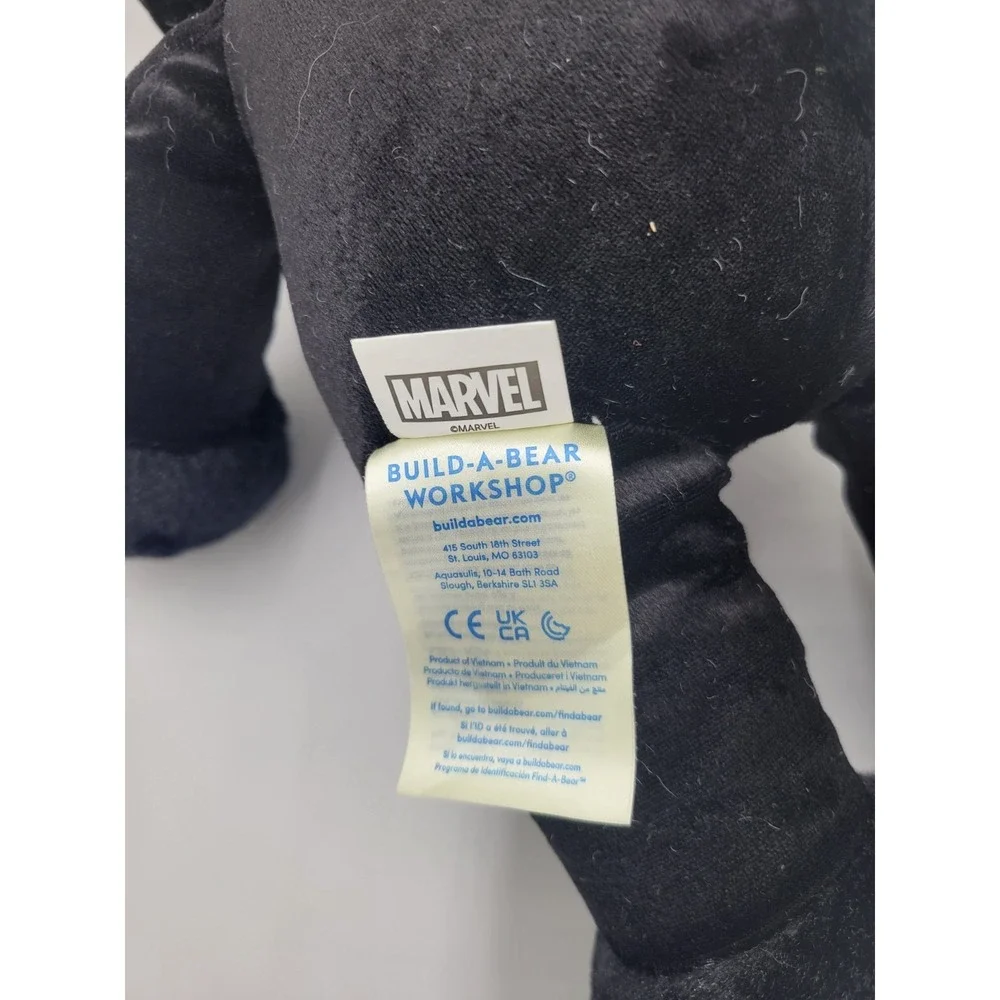 Build‎ A Bear Workshop Marvel Avengers Black Panther Plush T'Challa BAB 16